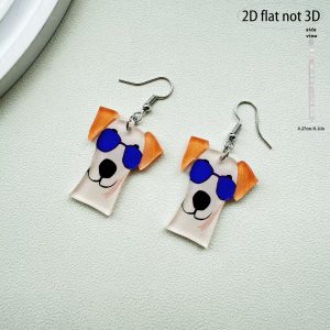 Blue Shades Buddy | Dangle Earrings