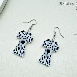 Freckles Pup | Dangle Earrings